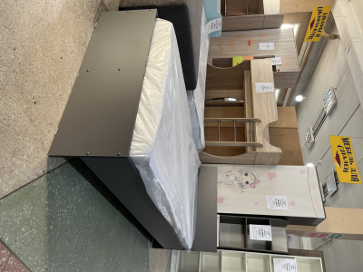 Кровать односпальная Денвер (графит)