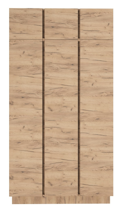 Шкаф трехстворчатый "Вертикаль" с антресолью (дуб золотой)