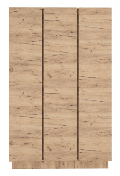 Шкаф трехстворчатый "Вертикаль"  (дуб золотой)