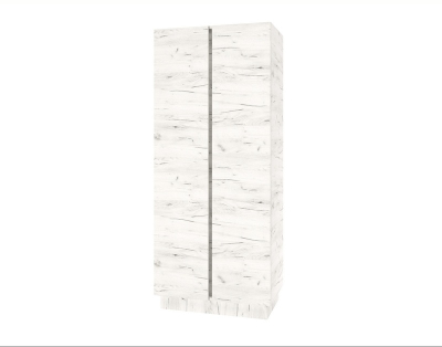 Шкаф двухстворчатый "Вертикаль"  (крафт белый)