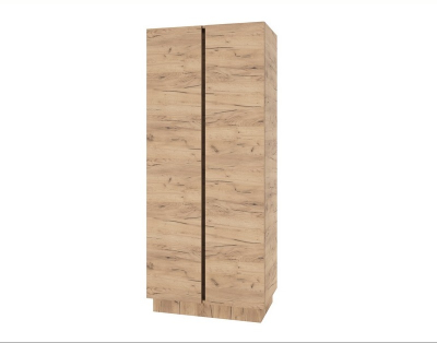 Шкаф двухстворчатый "Вертикаль"  (дуб золотой)