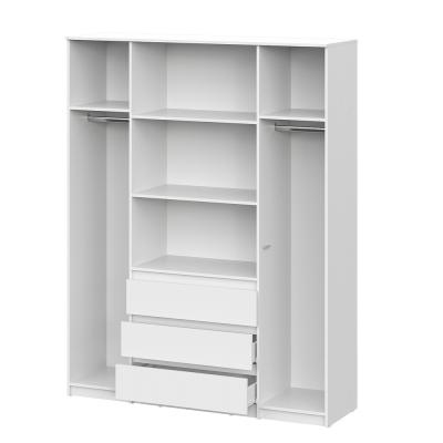 Шкаф 4х створчатый Денвер  (белый)