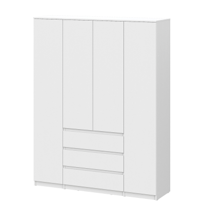 Шкаф 4х створчатый Денвер  (белый)