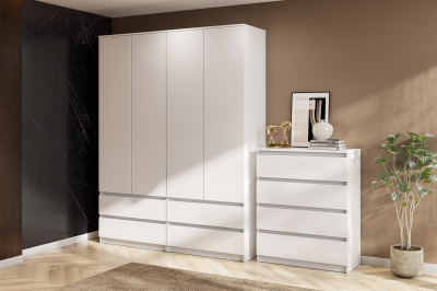 Шкаф двухстворчатый "Денвер" (белый)