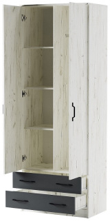 Шкаф дуэт "Беатрис" (Антрацит)