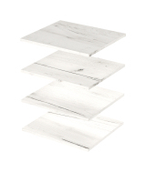 Шкаф трехстворчатый "Вертикаль"  (крафт белый)